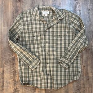 FILSON'S WASHED FEATHER CLOTH SHIRT